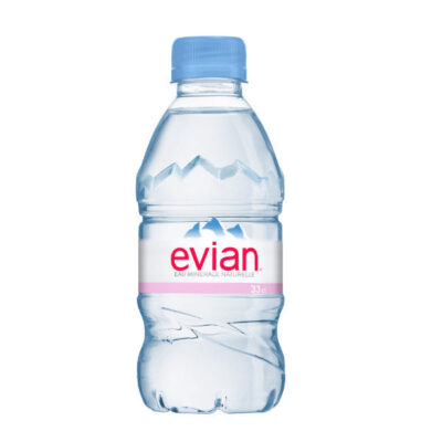 Evian 330ml plastic